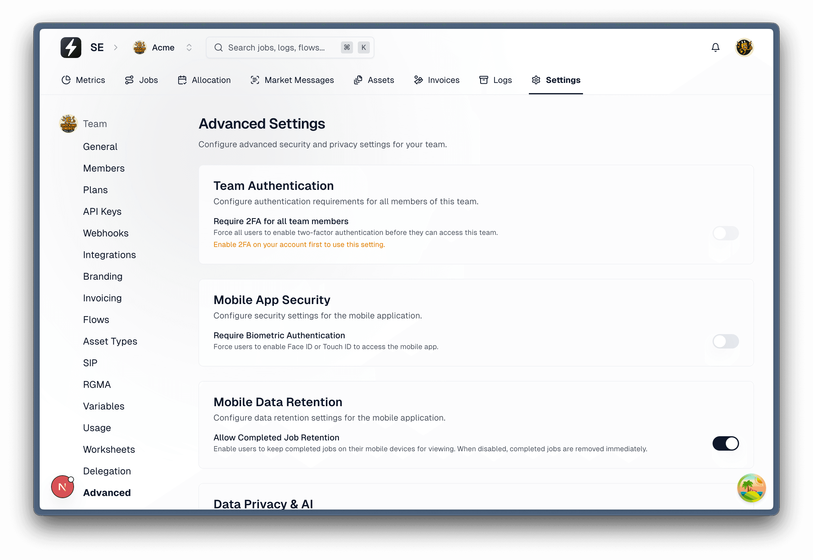 Blocked by non-compliant 2FA
